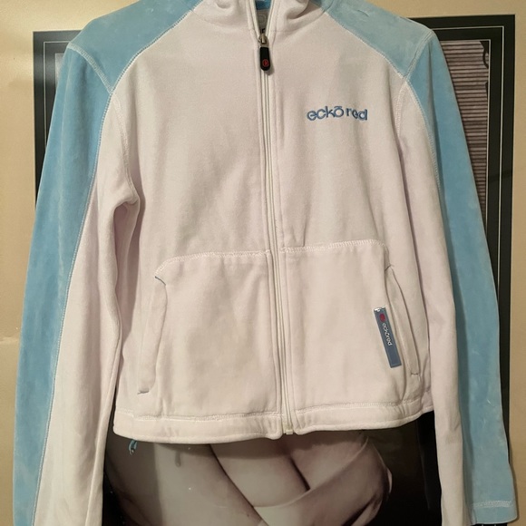 Ecko Red EUC jump suit white and blue only worn a few times like new vintage Y2K - Picture 1 of 16